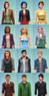 TS4 My take on the Stardew Valley bachelors & bachelorettes!