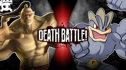 Goro vs Machamp DEATH BATTLE! sub español (Mortal Kombat vs 