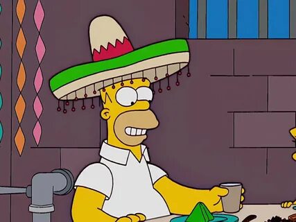 El día que Homero Simpson se volvió mexicano / Twitter