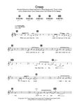 Creep Sheet Music Radiohead Piano Chords/Lyrics