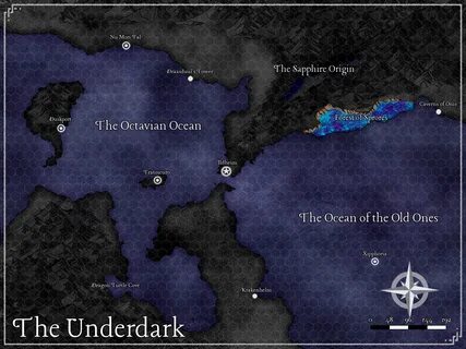 D&D 5E Underdark Map - Hombre Wallpaper