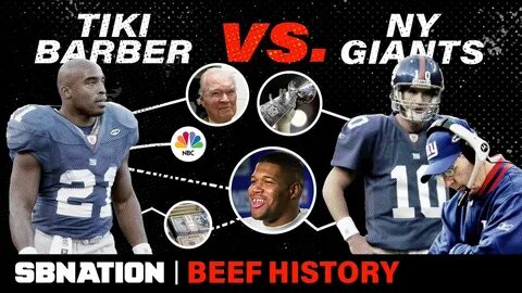 SB Nation в Твиттере: "Tiki Barber beefed so much with HIS O