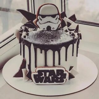 Star Wars cake - Birthday #starwars #starwarswallpaper #star
