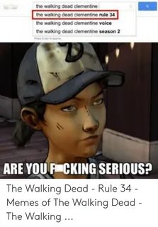 🐣 25+ Best Memes About Walking Dead Clementine Rule 34 Walki