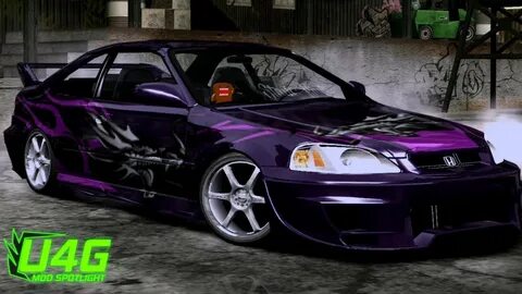 Honda Civic SI Need For Speed Most Wanted 2005 Mod Spotlight