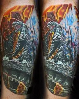 30 Seriously Good Godzilla Tattoos (30 photos) KLYKER.COM Go