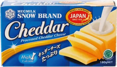 Cheddar cheese Recipe MEGMILK SNOW BRAND