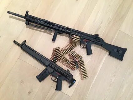 HK21E & HK33K Guns tactical, Guns, Military guns