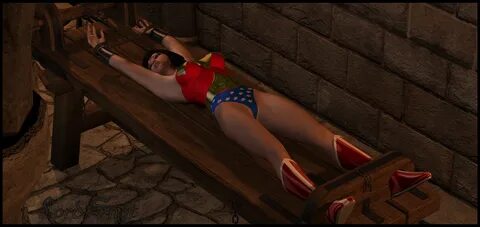 Wonder Woman On The Rack By Lordsnot On Deviantart Free Nude