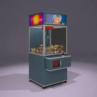 3D model Toy Claw Machine VR / AR / low-poly CGTrader