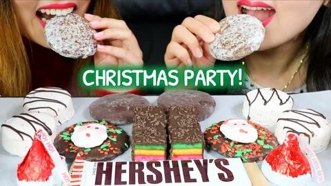 ASMR CHRISTMAS TREAT PARTY (ICE CREAM, CHOCOLATE) 크리스마스 초콜릿 