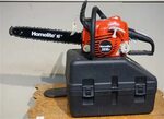 Lot - Homelite 3816C Gas Chain Saw with Case and a Homelite 