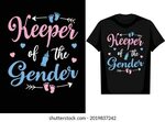 Keeper Gender Vector T Shirt Design Stock Vector (Royalty Fr