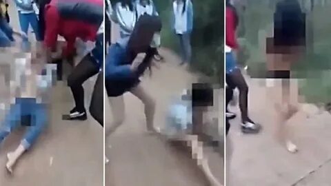 Video shows Chinese girl stripped, slapped and kicked by a g