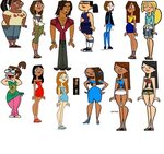 characters that are on tdi high school - total drama high sc