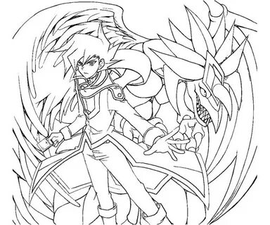 Yu-Gi-Oh Coloring Pages