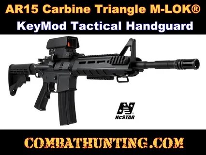 VMARTMLC Ncstar AR15 Triangle M-LOK Handguard Carbine Length