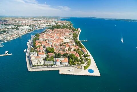 Задар (Zadar) на карте фото