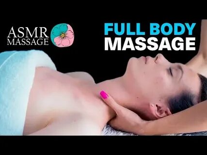 🔥 ASMR Relaxing full body Massage back, foot, neck) by Olga 