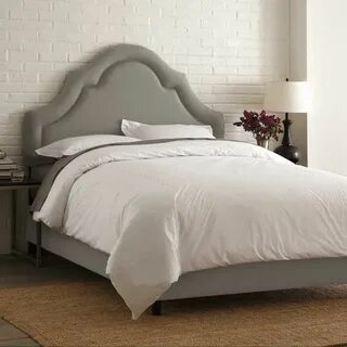 Белая двуспальная кровать (51 фото): металлическая и деревян