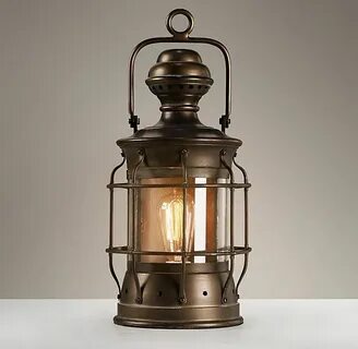 Vintage Lantern - Antique Bronze Electric lanterns, Lantern 