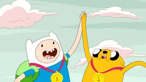 adventure time finn and jake high five - Clip Art Library