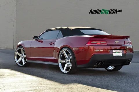 2014 Chevy Camaro ZL1 24" IROC Wheels Chrome Rims AudioCityU