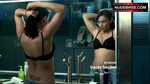 Amy Jo Johnson Sexy in Black Bra - Flashpoint (0:22) NudeBas