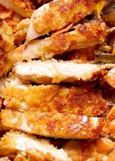 This Parmesan Crusted Chicken is a simple and delicious reci
