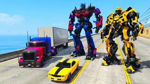 GTA 5 - Playing with TRANSFORMERS!! - YouTube