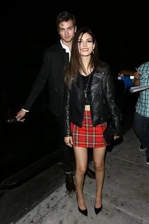 VICTORIA JUSTICE Leaves Roxy Theatre in West Hollywood - Haw