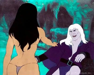 Fire and Ice - Teegra offers her hand in peace Graphic illus