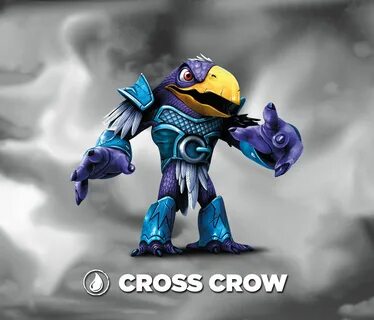 Cross Crow - Villain Skylanders, Comic character, Crow