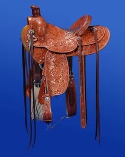 Keith Seidel custom saddle Cody, WY Roping saddles, Horse sa