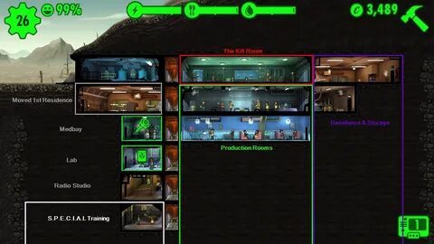 Fallout Shelter Layout : The game, which is available as a f