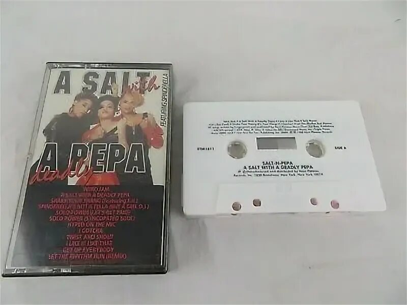 Соль N Pepa кассетный соль со смертельным Пепу аудио лента S