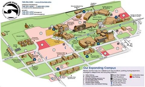 Cleveland University Map