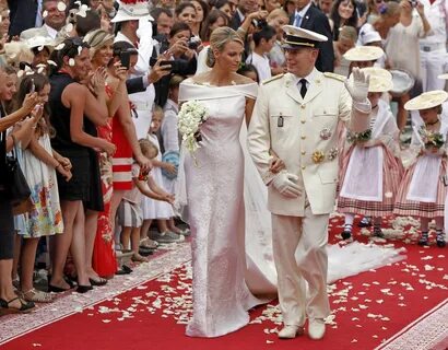 Свадебная церемония в Монако (68 фото)