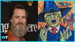 Jim Carrey TEARS TRUMP APART In Abstract Paintings What's Tr