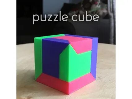 Pin by Jackson R. on 3d prints Cube puzzle, Simple prints, C