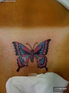 Tattoo of Pubis, Butterflies