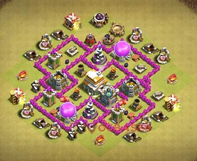 town hall 6 best base design - Wonvo