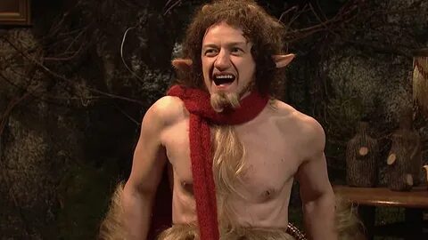 #SNL: James McAvoy Goes Back to Narnia as Mr. Tumnus (Spoile