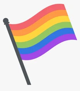Transparent Pastel Rainbow Png - Transparent Pride Flag Emoj