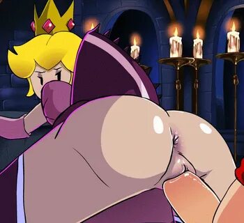 Xbooru - animated anus candle crown gif mario nintendo princ
