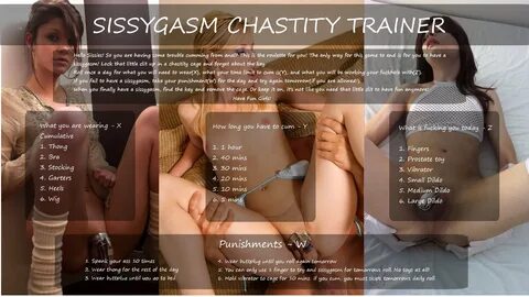 Sissygasm chastity trainer - Fap Roulette