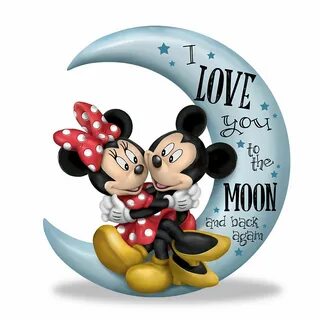 Amazon.com: Disney Mickey Mouse and Minnie Mouse I Love You 