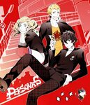 Persona 5 - Anne Takamaki, Ryuji Sakamoto, Protagonist, and 