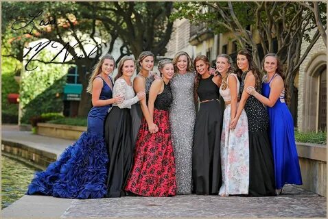 How to take Prom Pictures. Prom Senior Group and Individual 