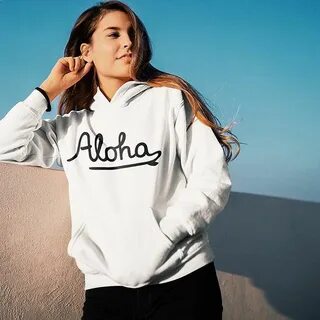 HORIZON BLUE on Twitter: "ALOHA Logo Hoodie #holidaze #aloha